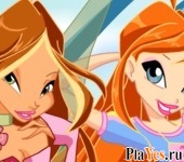 Играть онлайн в Winx Club Fashion: Bloom vs. Flora онлайн игра Winx Club Fashion: Bloom vs. Flora