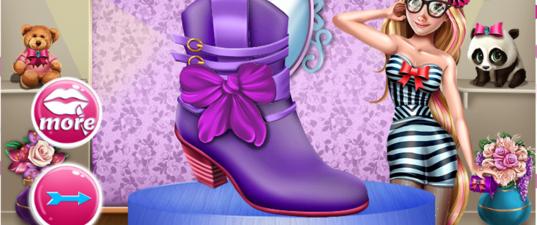 Игра Обувь Принцессы Барби