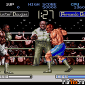 онлайн игра James Buster Douglas Knock Out Boxing / Джейм Бастер Дуглас - Нокаутирующий Бокс