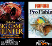   Cabela's Big Game Hunter - 2005 Adventures + Rapala Pro Fishing