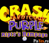   Crash Bandicoot Purple - Ripto's Rampage + Spyro Orange - The Cortex Conspiracy