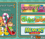Candy Land, Chutes and Ladders, Memory Game