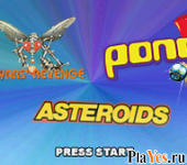   Pong, Asteroids, Yars' Revenge