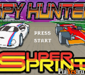 онлайн игра Spy Hunter, Super Sprint