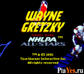 Wayne Gretzky and the NHLPA All Stars