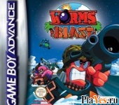 онлайн игра Worms Blast
