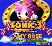 онлайн игра Sonic 3 and Amy Rose